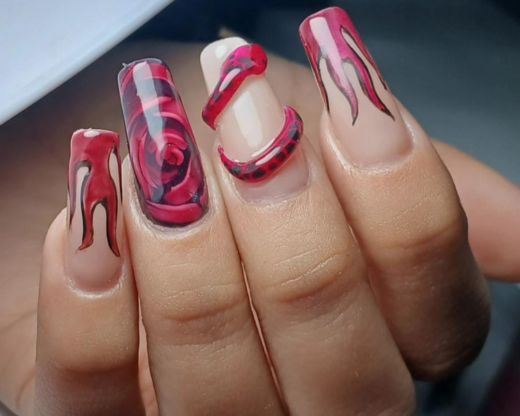 Uñas en Relieve o 3d (precio por uña)