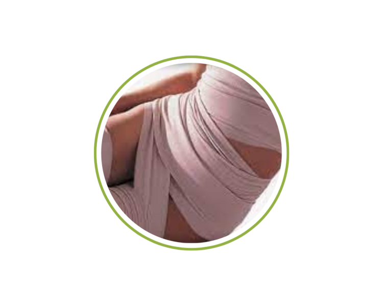  Corporal Vendas Egipcias + Herbolaria + Presoterapia