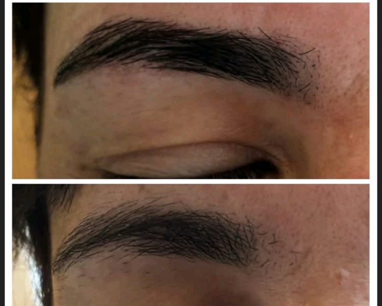 Perfilado y tinte de cejas 