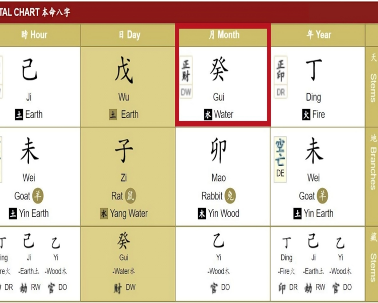 Astrología Bazi China