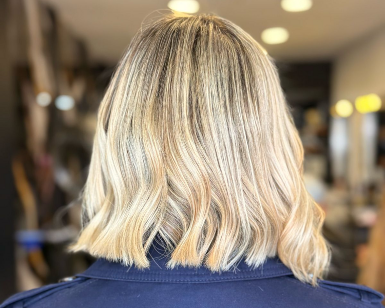BALAYAGE CABELLOS CORTOS 