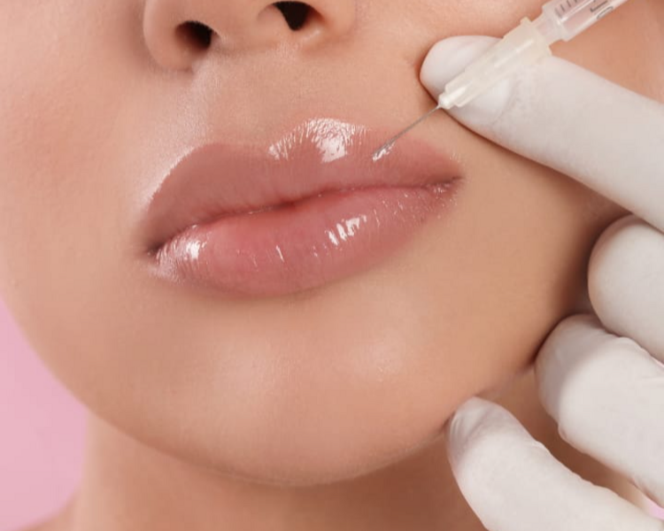 Relleno de labios con ácido hialurónico 