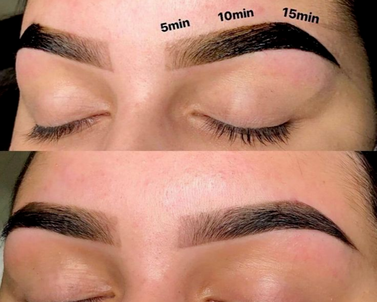 Sombreado con Tintura/Henna