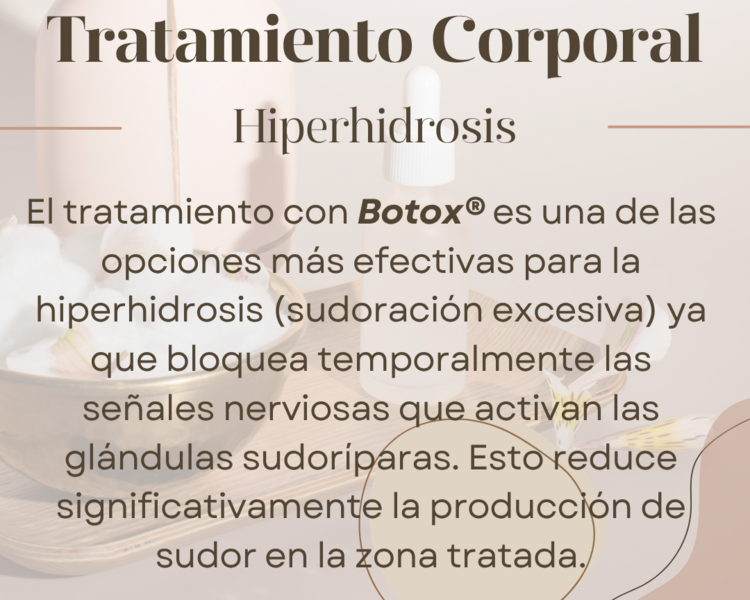 Tratamiento Hiperhidrosis (Botox)