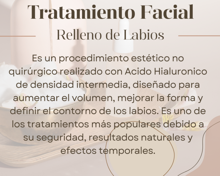 Relleno de Labios con Acido Hialuronico
