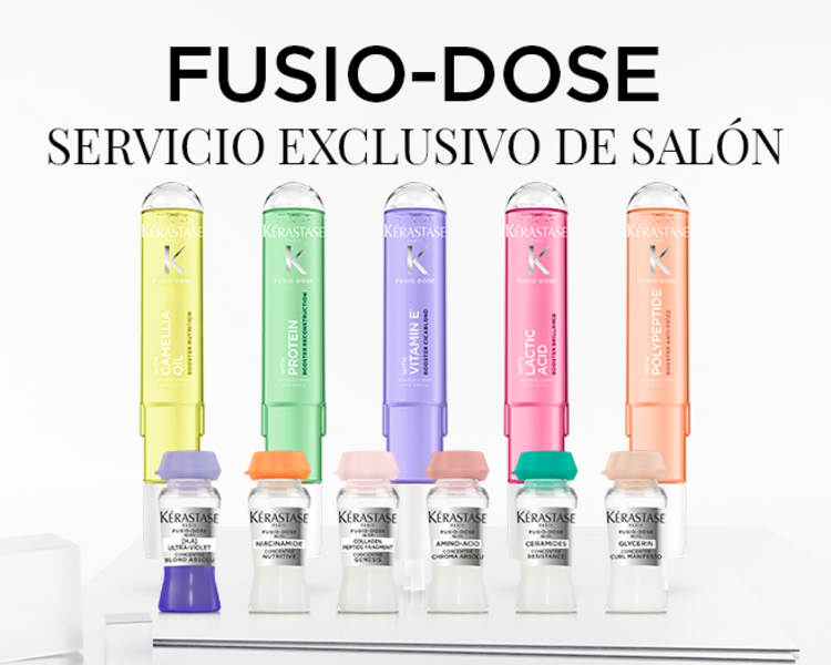 Ritual Fusio Dose Kerastase: Bain + Masque + Booster + Concentré