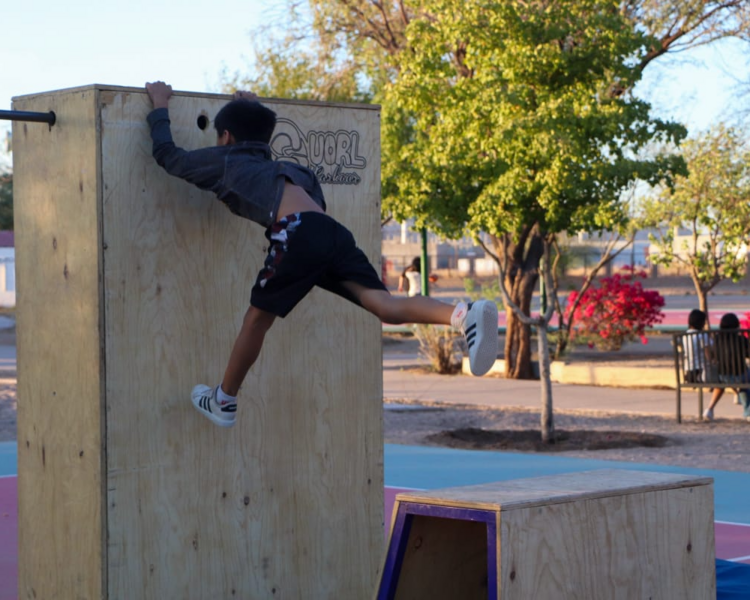 Clase única Parkour 