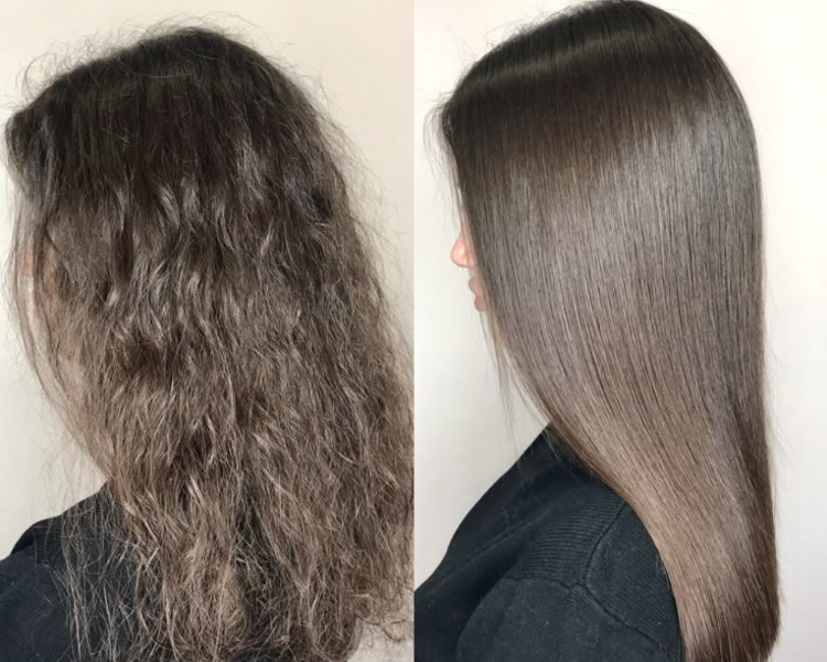 Alaciado Mediano (Largo del cabello)