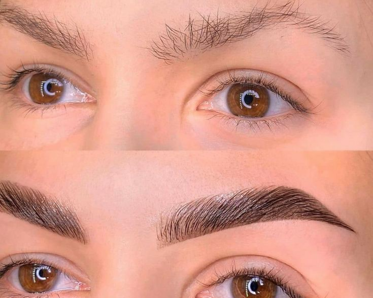 Pigmento de cejas con Henna
