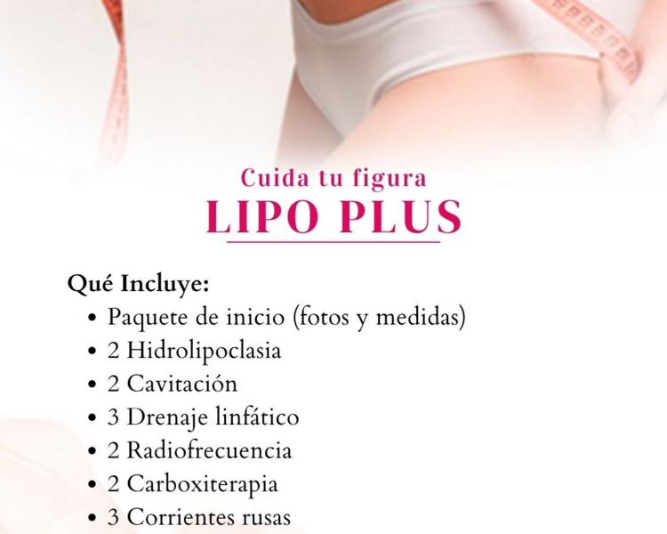 PAQUETE LIPO PLUS