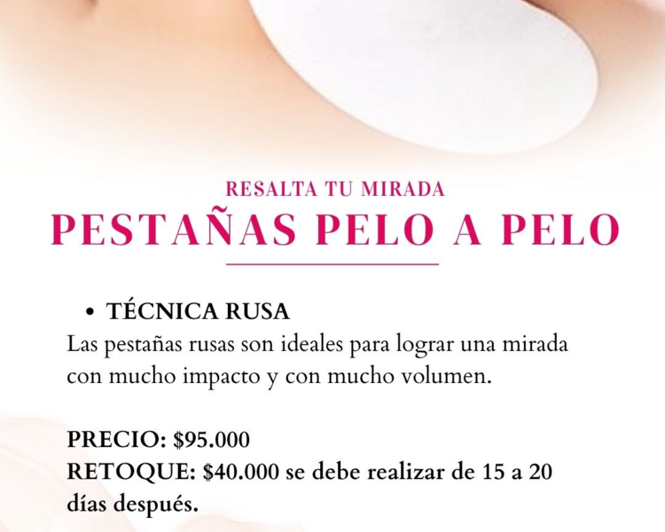 PESTAÑAS TECNICA RUSA