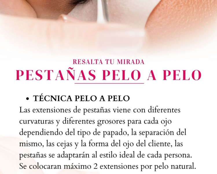 PESTAÑAS PELO A PELO