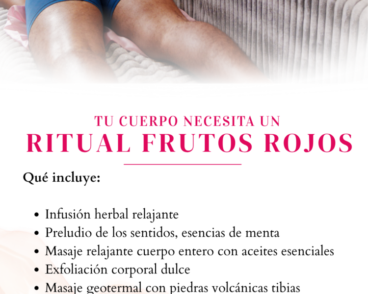 SPA RITUAL FRUTOS ROJOS