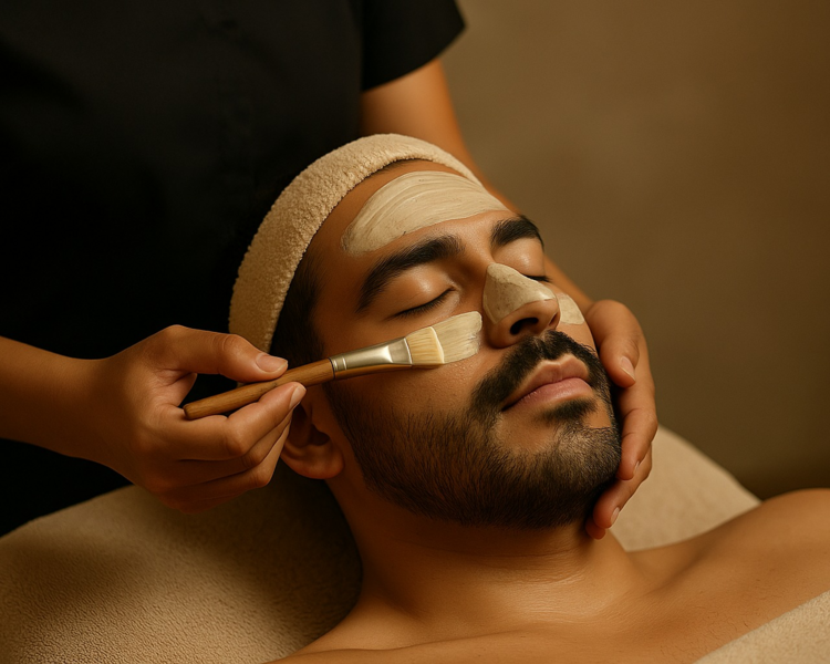 P - Facial para caballero // Male Facial 