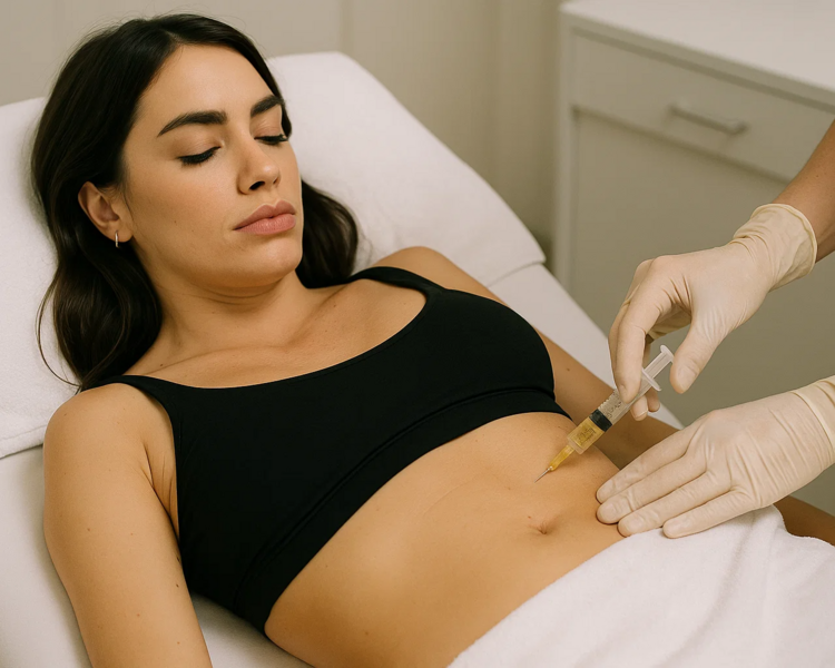 4 sesiones mesoterapia y radiofrecuencia ABDOMEN
