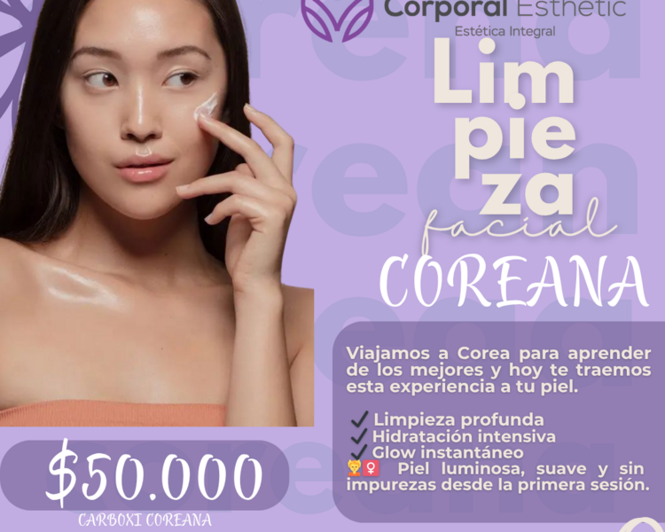 LIMPIEZA FACIAL COREANA 