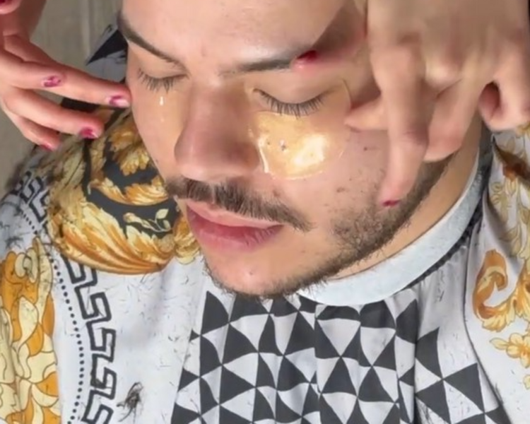 VIP_C: Corte + Perfilado de Cejas + Lavado + Antifaz de Puntos Negros + Hidratación de Párpados + Aplicación de Productos + Masaje Capilar