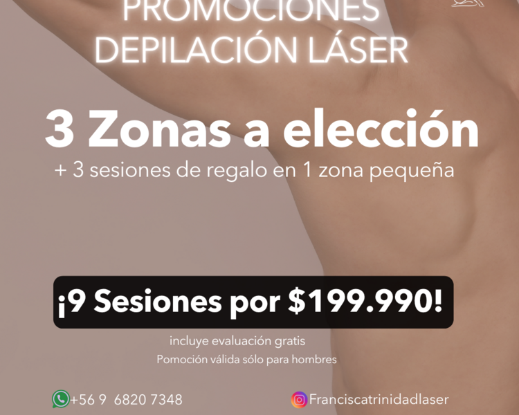AÑO 2025-9 SESIONES EN 3 ZONAS A TU ELECCIÓN + 1 ZONA PEQUEÑA DE REGALO (3 SESIONES) - AÑO 2025