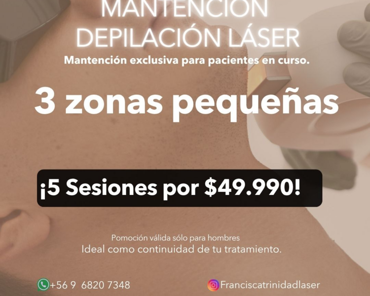 5 SESIONES EN 2 ZONAS PEQUEÑAS A ELECCIÓN- AÑO 2025