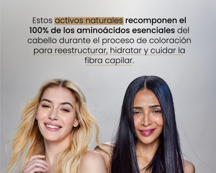 Color Exiline cabello extra largo