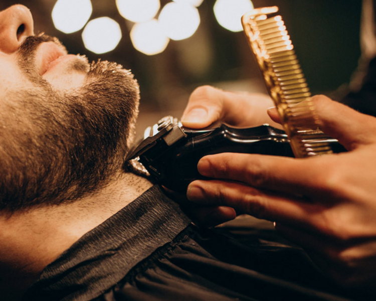 Delineado de Barba solo maquina