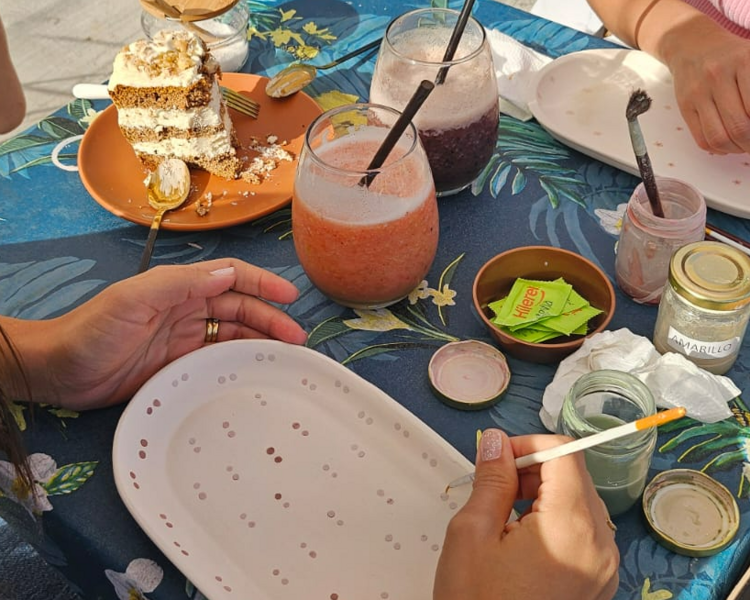 Experiencia Ceramica + Merienda