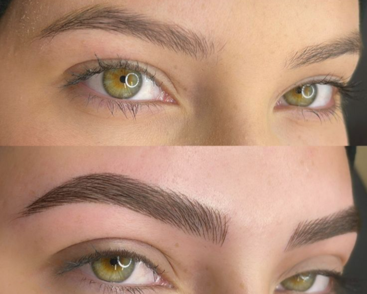 Perfilado de cejas + tinte😍