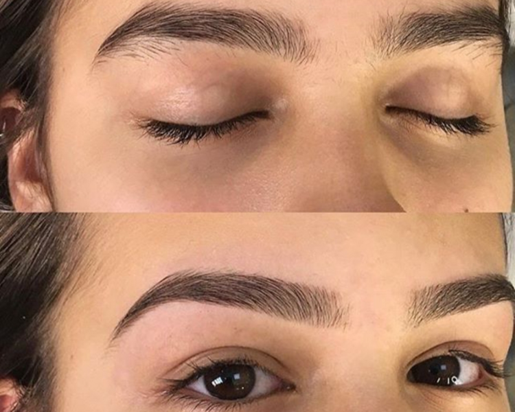 Perfilado de cejas