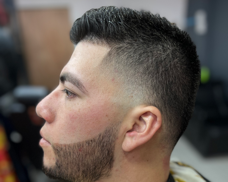Corte cabello + perfilado barba 