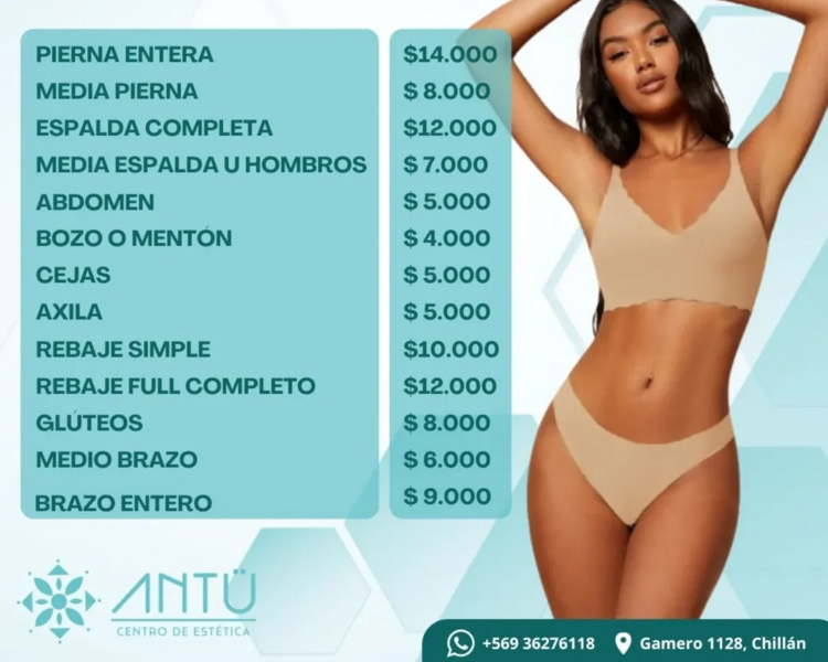 Depilación Cera