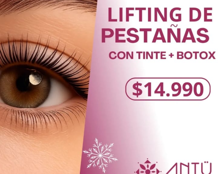 Lifting de pestañas + tinte + Botox 