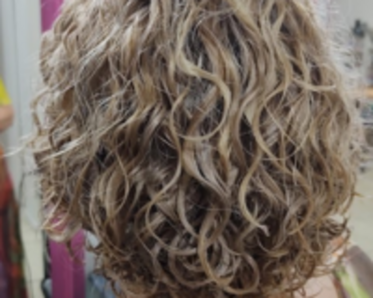 Permanete Rizos cabello Corto 