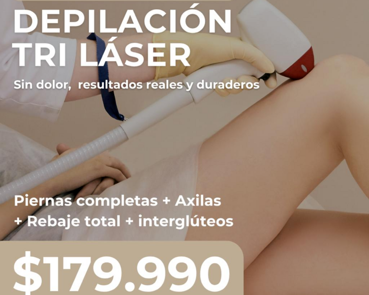 PACK PIERNAS + AXILAS + REBAJE TOTAL + INTERGLÚTEOS