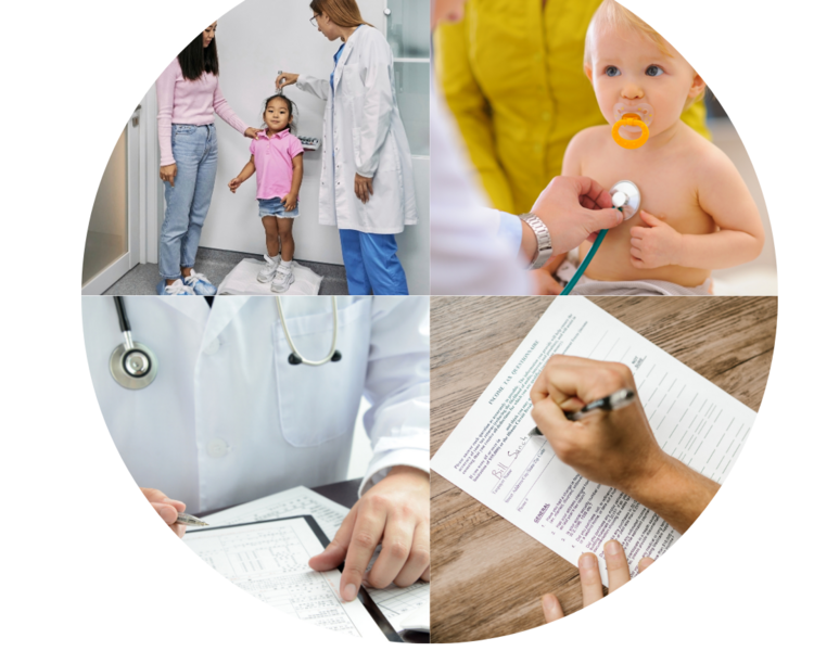 Control de salud o planilla de buena salud: código 320002 O.Social (coseguro)