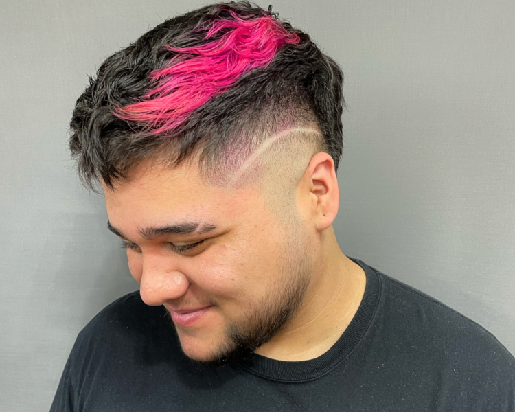 Bloque de color hombre 