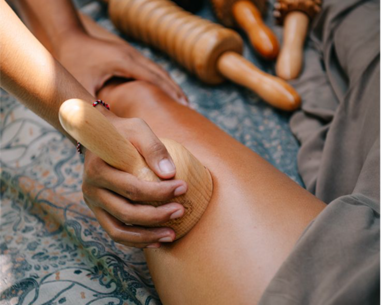 Maderoterapia por zona