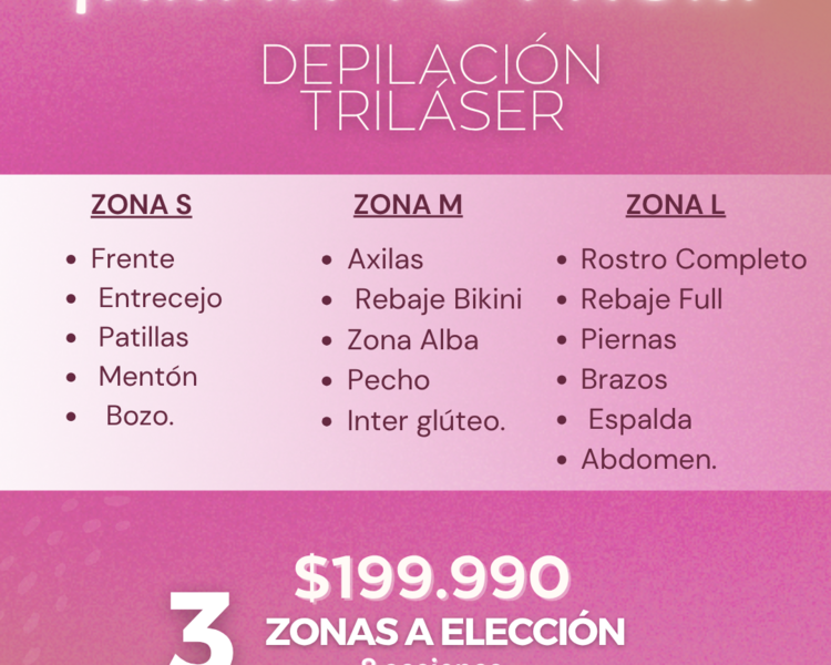 Depilación Triláser 