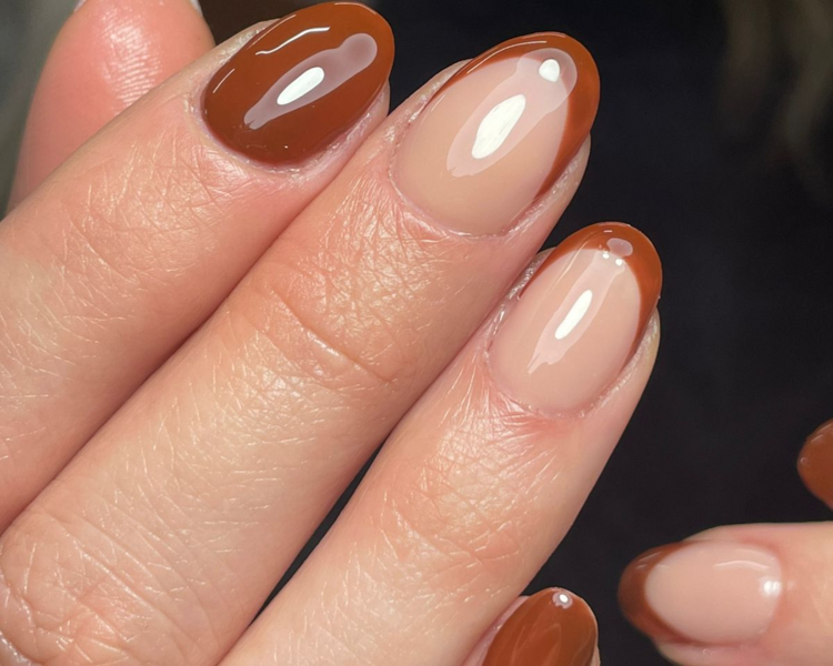 Manicure Esmaltado Permanente con Retiro y Francesa o Degradé