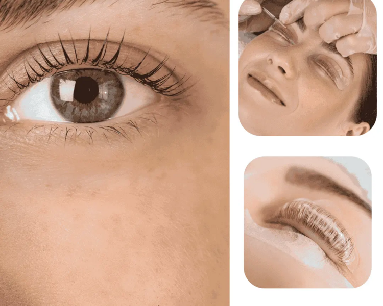 Lifting + tinte + serum hidratante