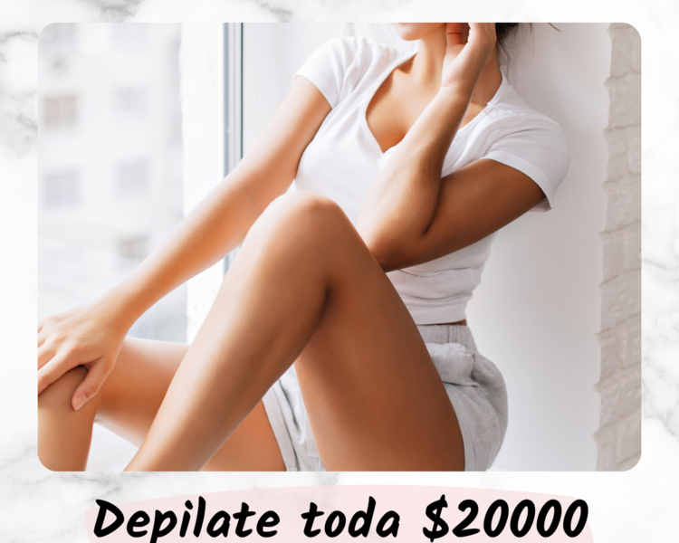 Promo depilate todo lo que quieras por $28.000 con cera de miel
