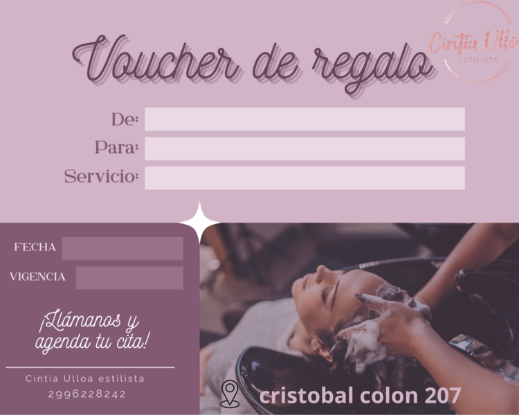 vouchers de regalo