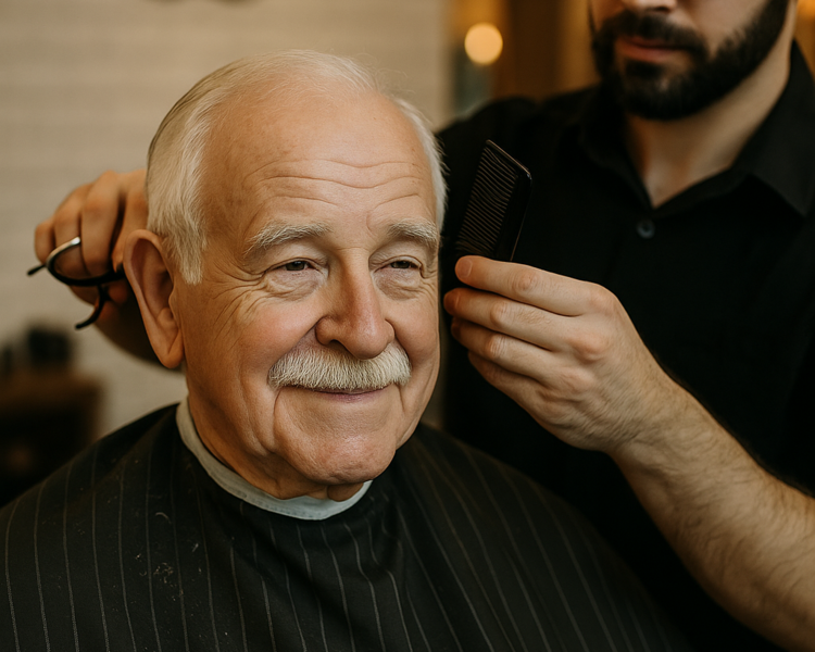 Corte Clásico Caballero +70