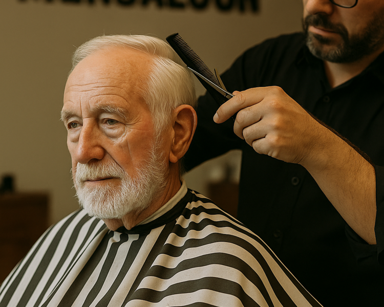 Corte Clásico Caballero +70