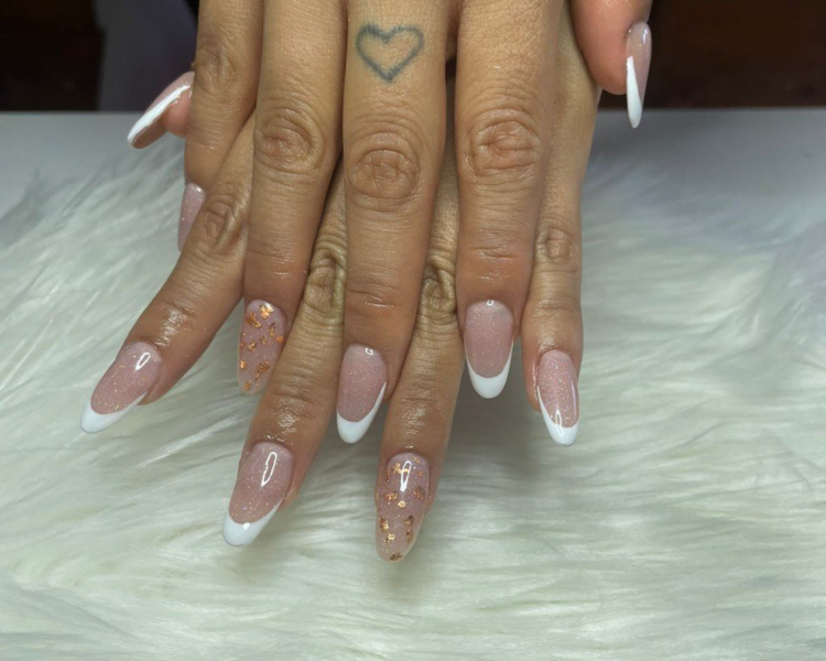 Decoración French sobre Acrílico