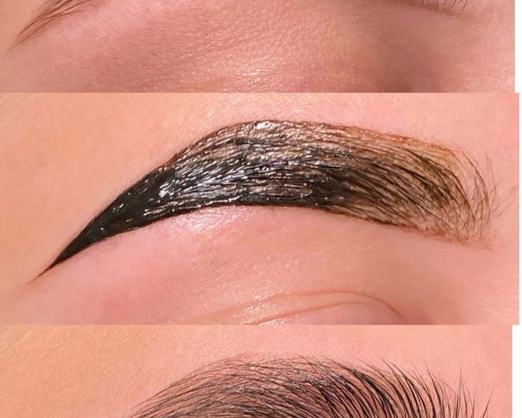 Laminado de Cejas con Henna
