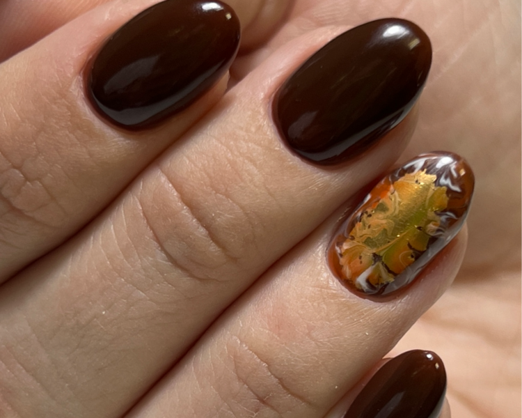 Esmaltado semipermanente simple 