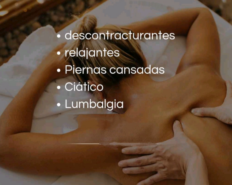 Masajes descontracturantes 