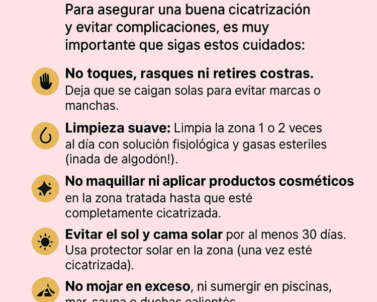 Remoción de tatuajes pequeños 