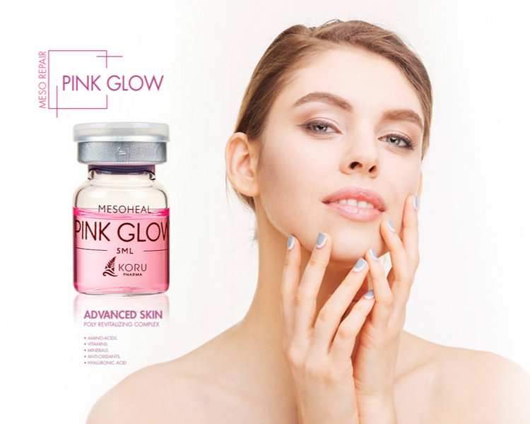 Pink glow + limpieza facial profunda