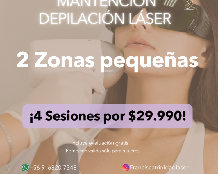 4 SESIONES EN 2 ZONAS PEQUEÑAS A ELECCIÓN - AÑO 2025